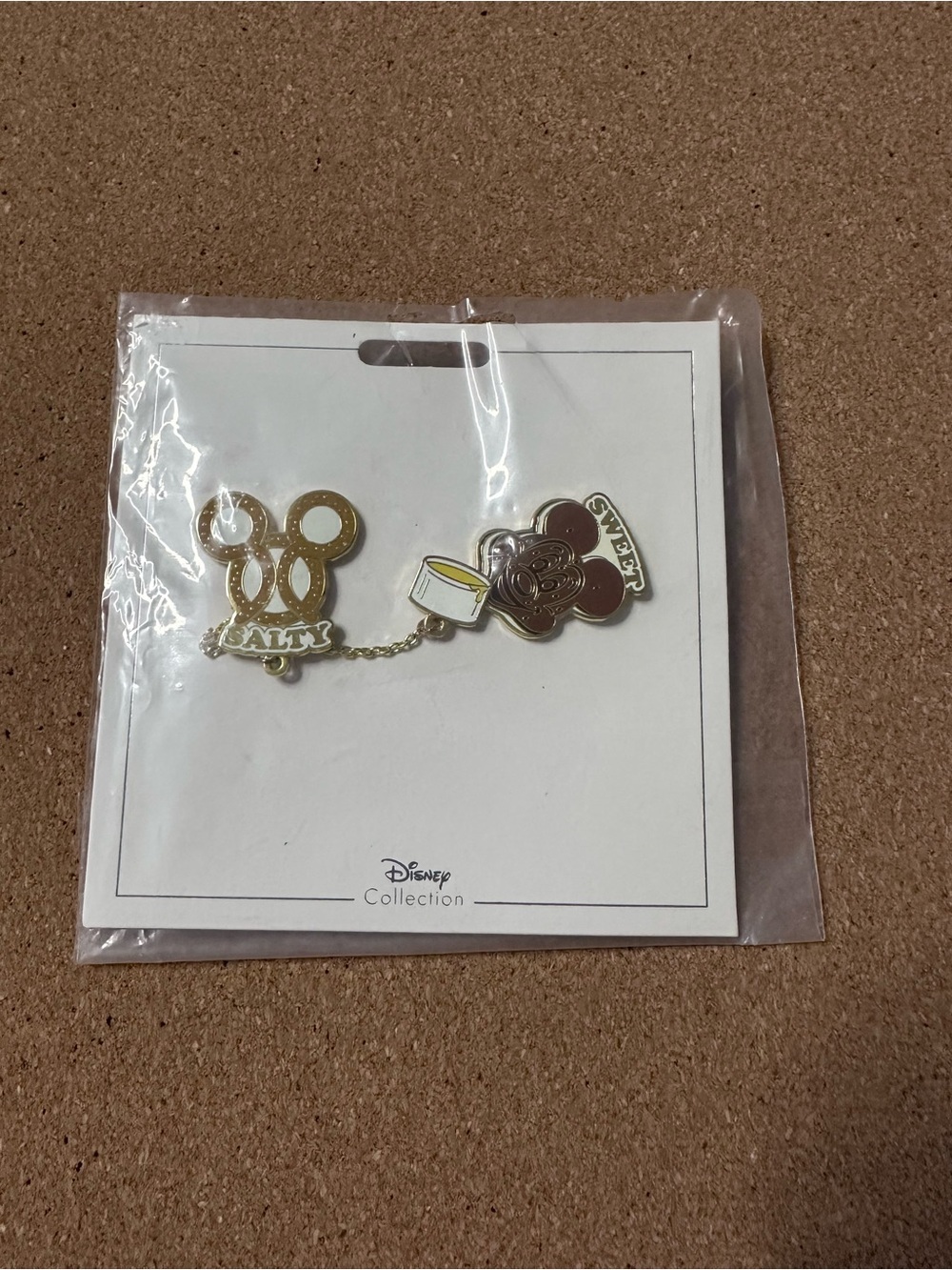 Disney Parks Sweet and Salty Pin set